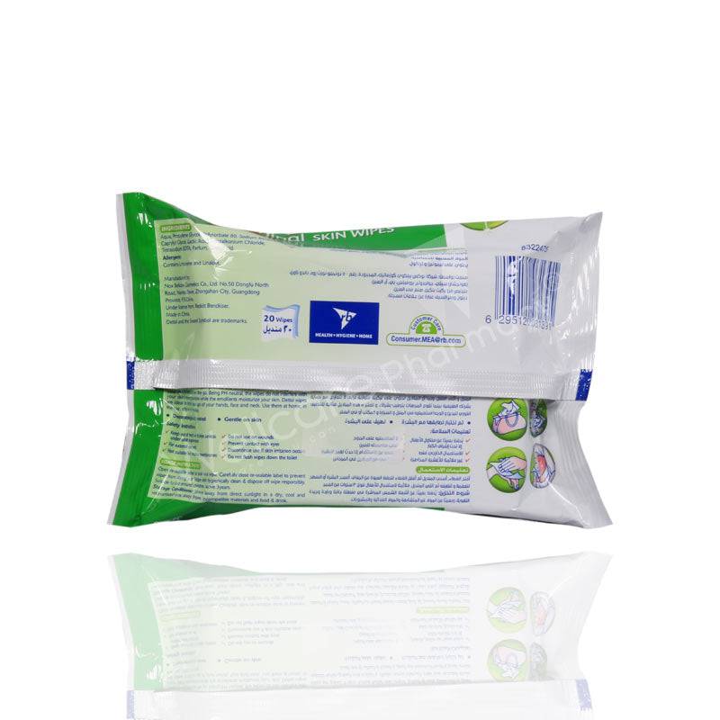 Dettol Original Anti Bacterial Skin Wipes 20'S - Wellcare Pharmacy