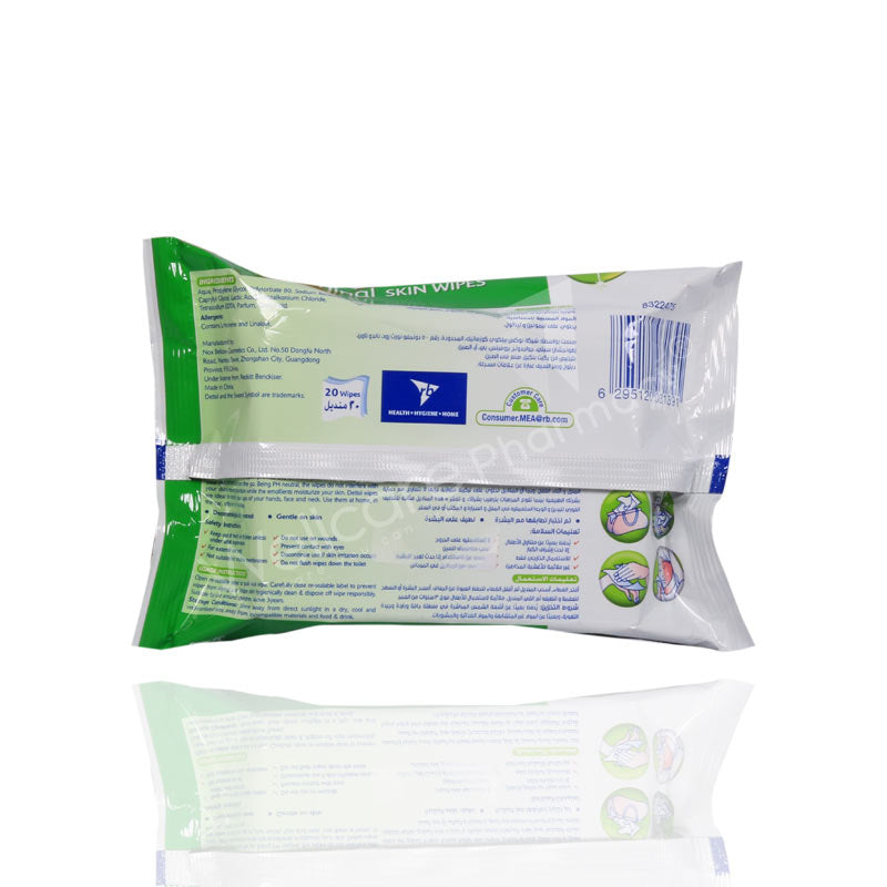Dettol Original Anti Bacterial Skin Wipes 20'S