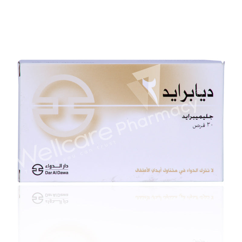 Diapride 2Mg Tablets 30'S
