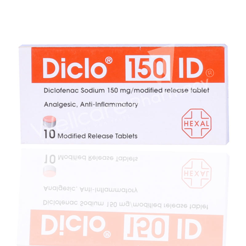 Diclo 150Mg Id Tablets 10'S