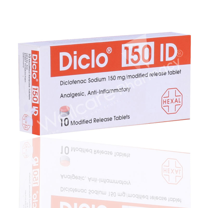 Diclo 150Mg Id Tablets 10'S