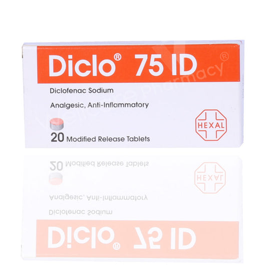 Diclo 75 Id Tablets 20'S