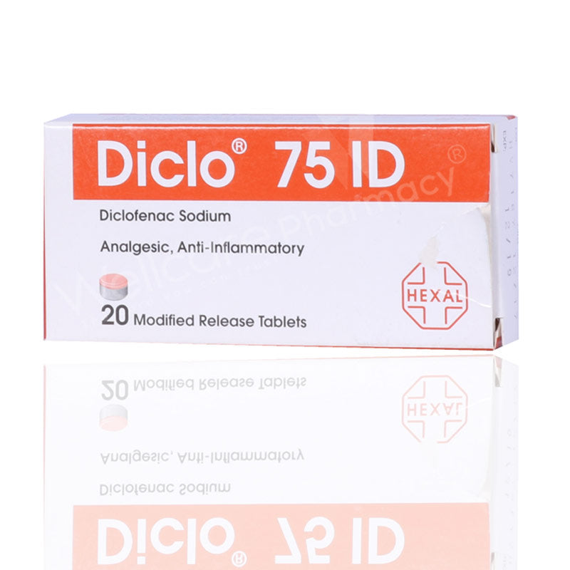 Diclo 75 Id Tablets 20'S