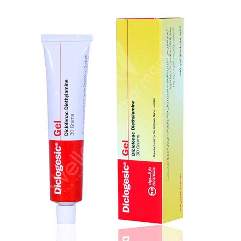 Diclogesic Gel 30Gm - Wellcare Pharmacy