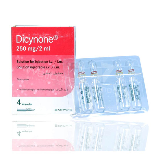 Dicynone 250Mg Ampoules 4'S