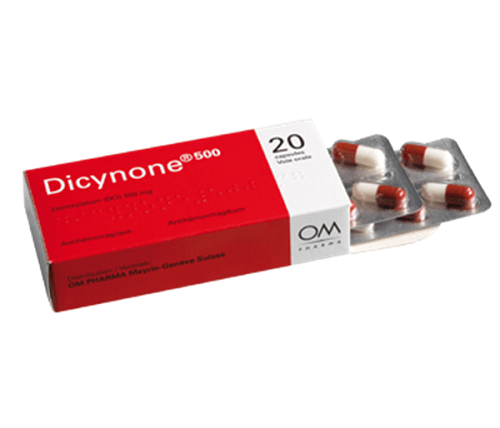 Dicynone 500Mg Capsules 20'S