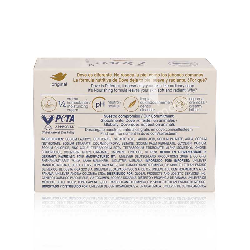 DOVE CREAM BAR WHITE 135G