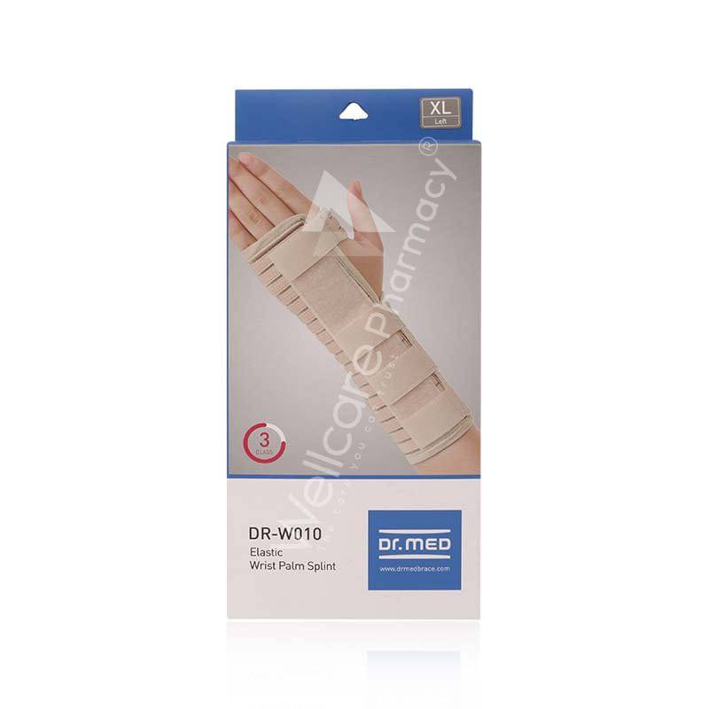 Dr-Med W010 Elastic Wrist Palm Splint-Left(Xl)
