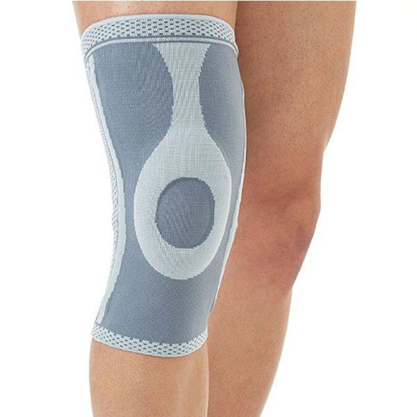 Dr.Med K070 Compression Knee Support With Patella Pad And Splint Small