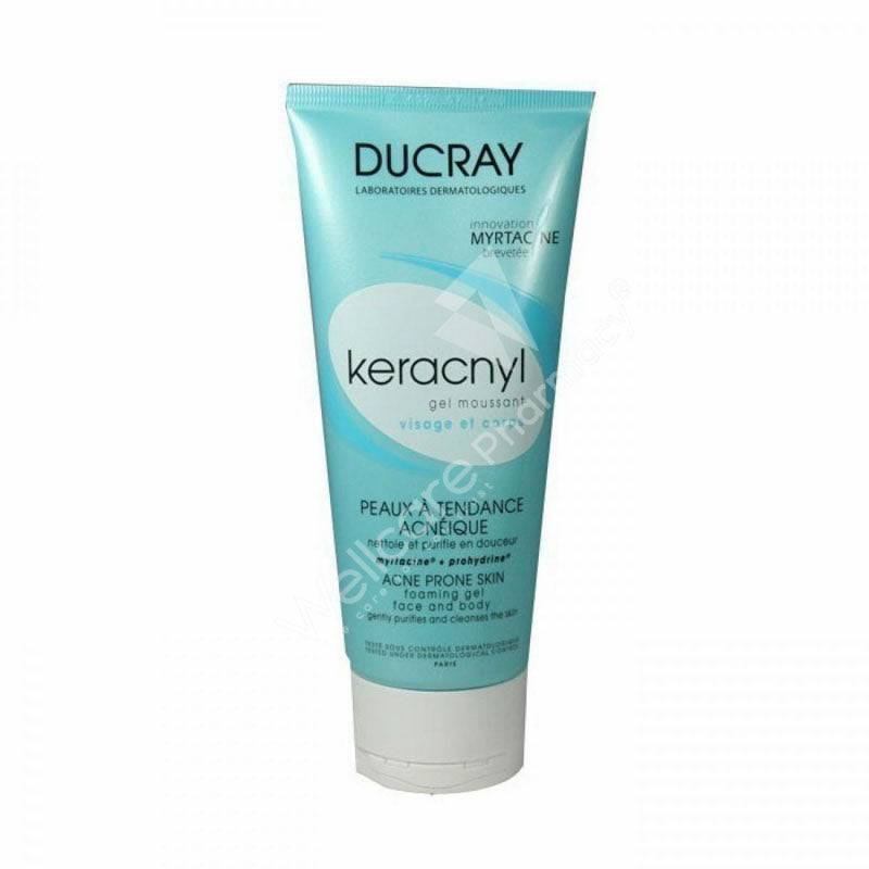 Ducray Keracnyl Moussant Gel 200Ml - Wellcare Pharmacy
