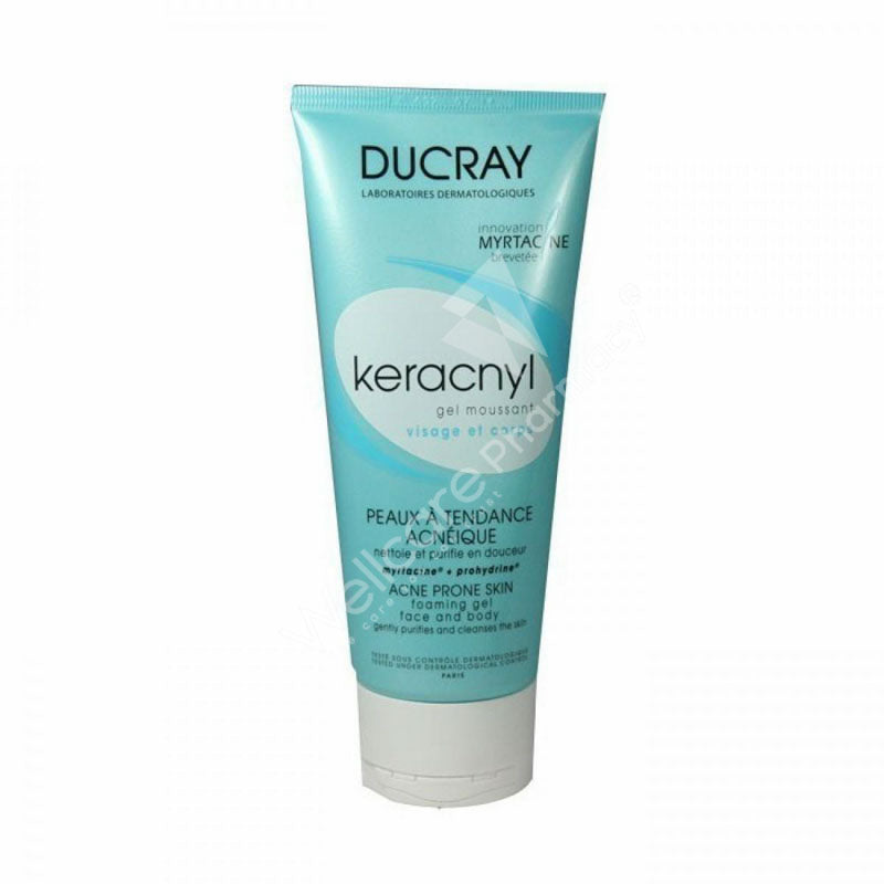 Ducray Keracnyl Moussant Gel 200ml