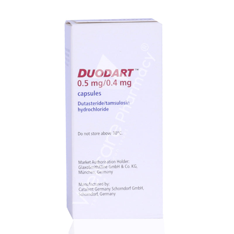 Duodart 0.5Mg/0.4Mg Capsules 30'S