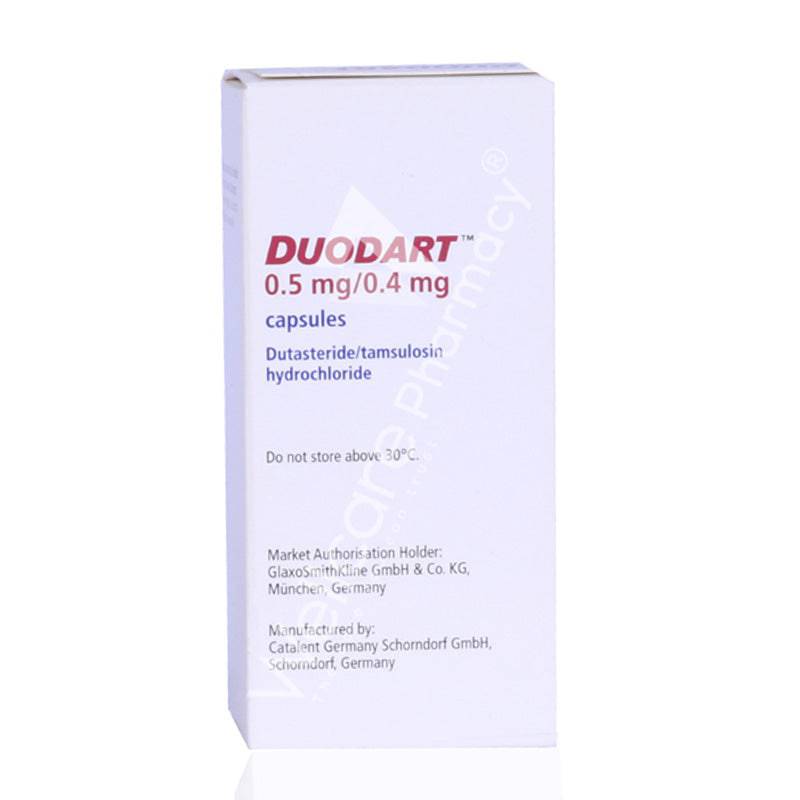 Duodart 0.5Mg/0.4Mg Capsules 30'S - Wellcare Pharmacy