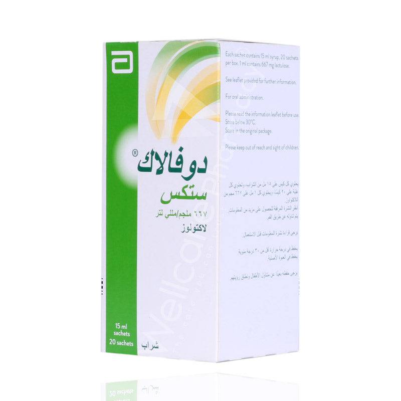Duphalac 15Ml Sticks 20'S - Wellcare Pharmacy