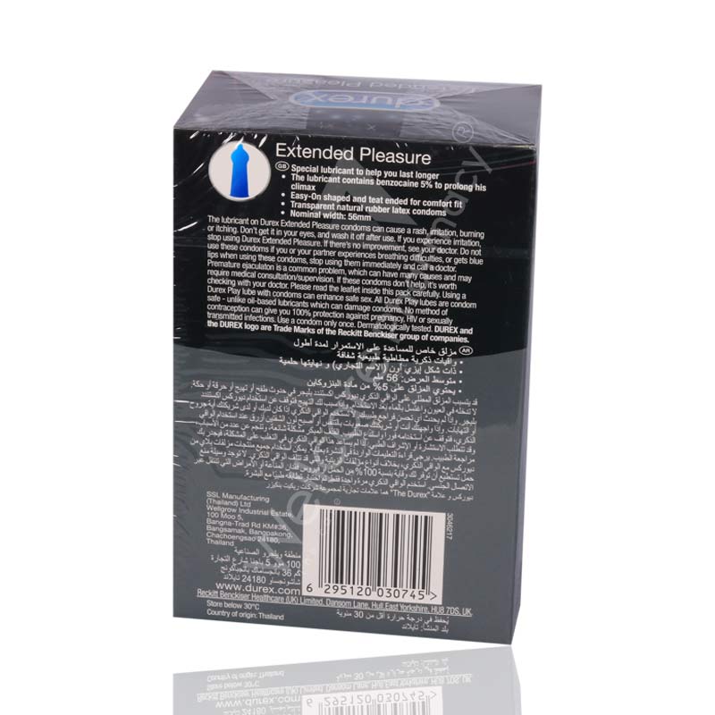 Durex Extended Pleasure Condoms 20'S