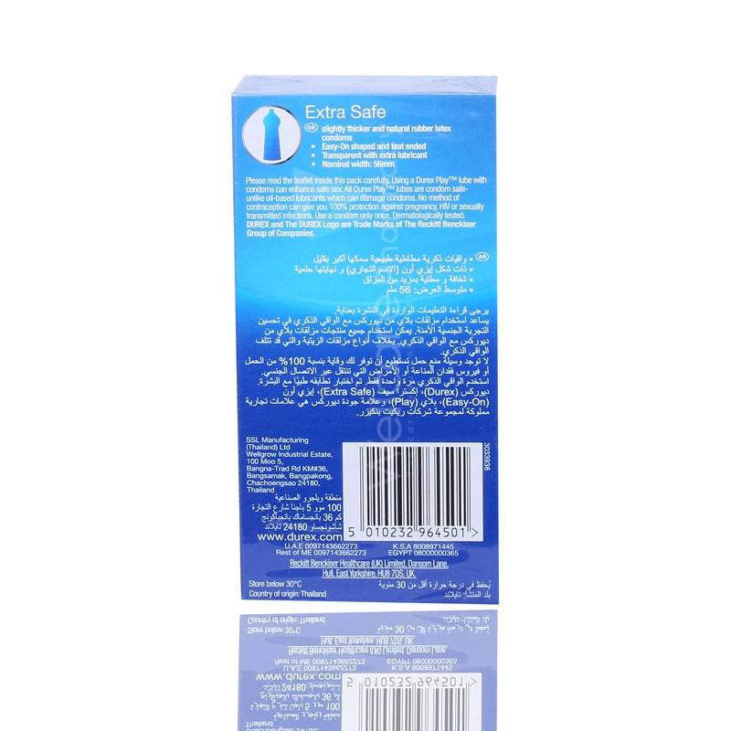 Durex Extra Safe Condoms 12'S - Wellcare Pharmacy