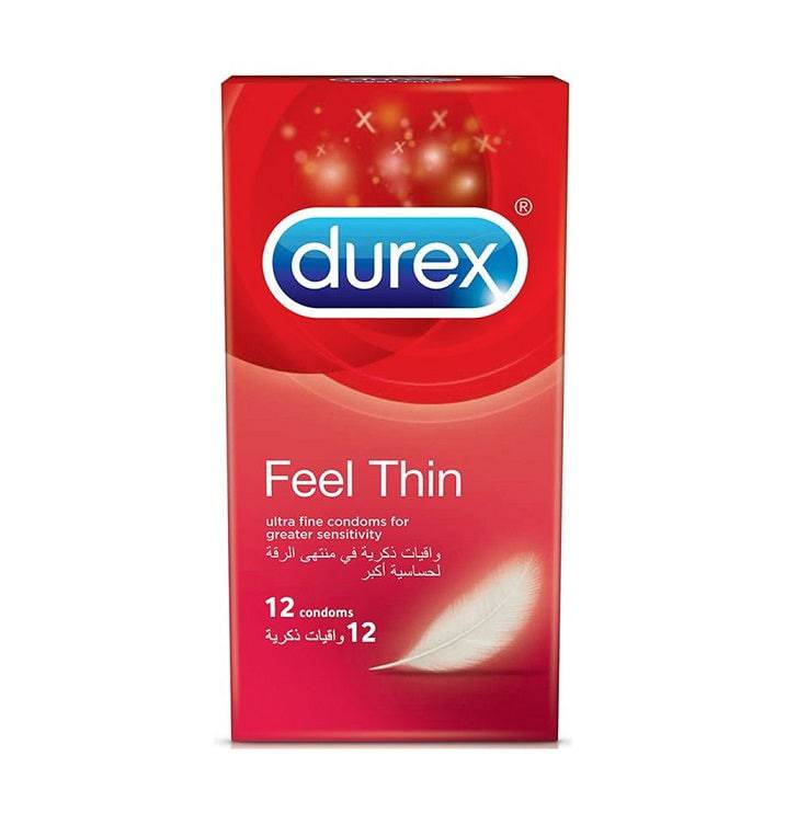 Durex Feel Thin Condoms Xl 12'S