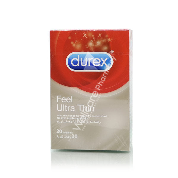 Durex Feel Ultra Thins Condoms 20'S