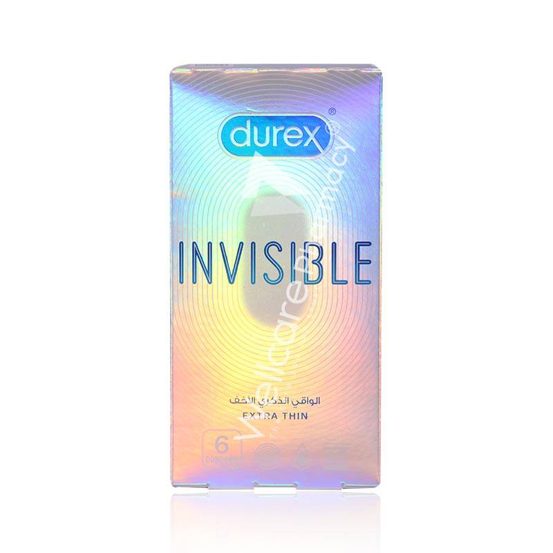 Durex Invisible Extra Thin Condom 6'S