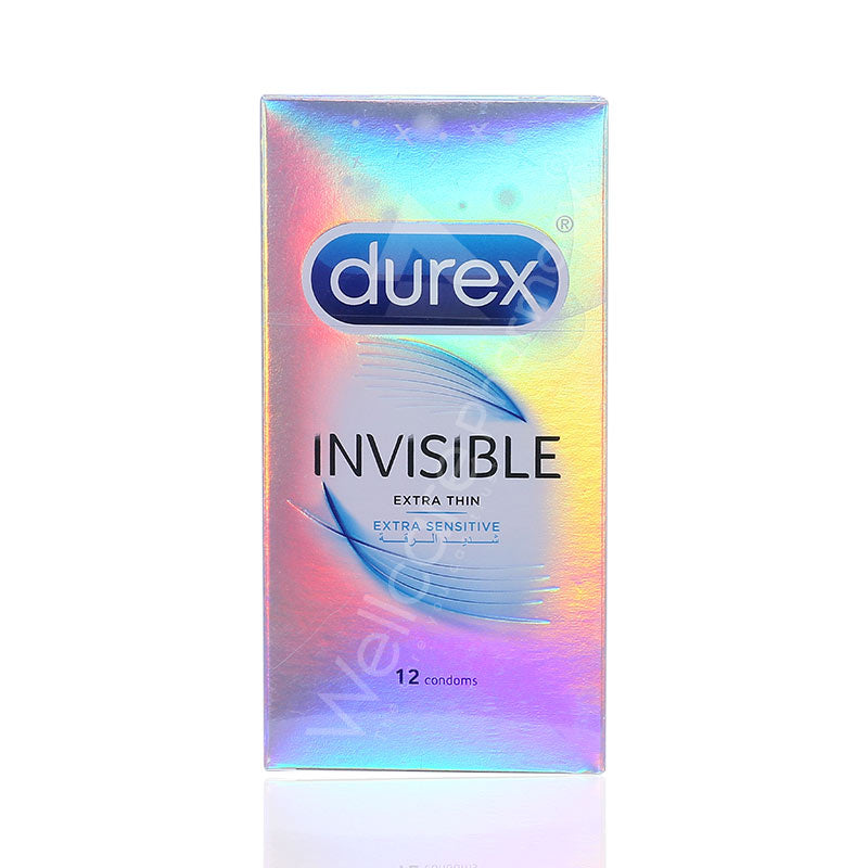 Durex Invisible Extra Thin Condoms 12'S