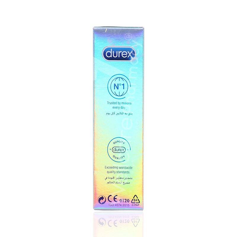 Durex Invisible Extra Thin Condoms 12'S - Wellcare Pharmacy