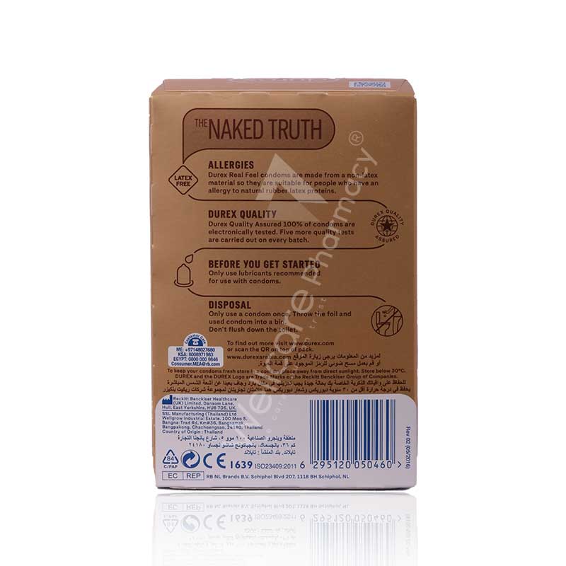 Durex Real Feel Condoms 20'S