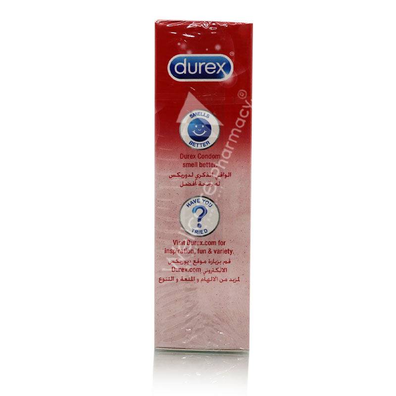 Durex Sensual Strawberry Condoms 12'S
