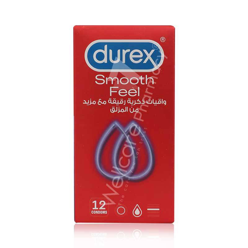 Durex Smooth Feel Condom 12'S - Wellcare Pharmacy