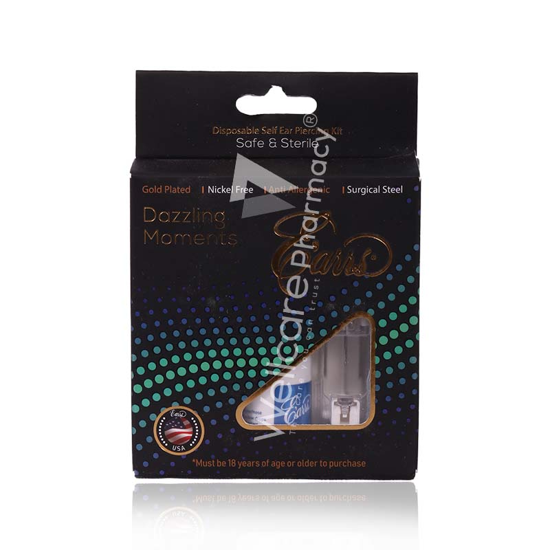 Earrs Epd-301-13G Ear 3Mm Ball Self Ear Piercing Kit