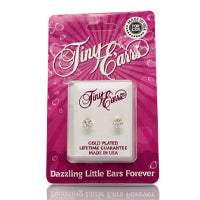 Earrs Te786-4X4 Square Cubic Zirconia