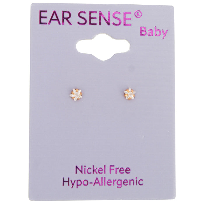 Earsense B4-3mm Gold Studs With Cz Star - Wellcare Pharmacy