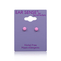 Earsense K14 3Mm Pink Ball Studs