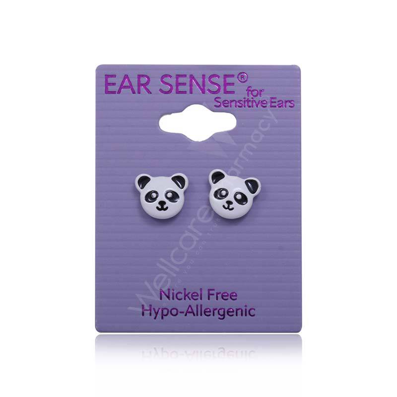 Earsense K19 White Panda Studs