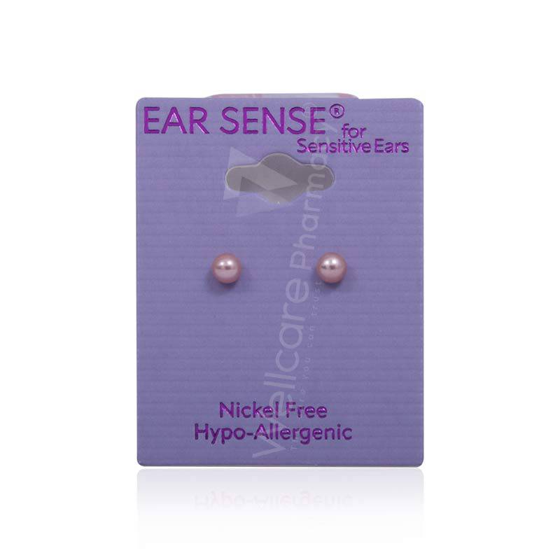 Earsense K27 4Mm Baby Pink Pearls