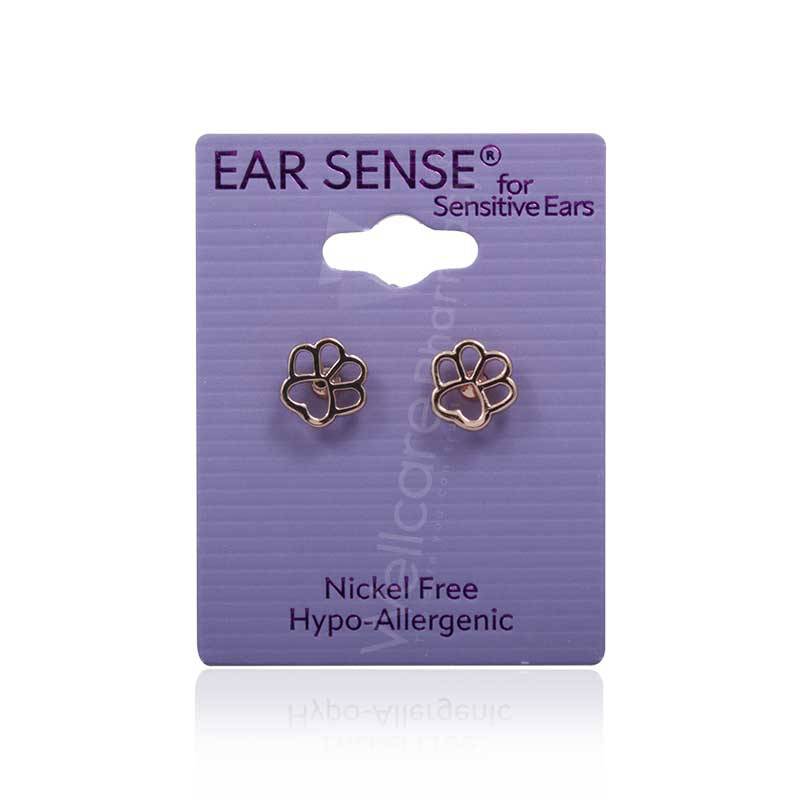 Earsense K30 Gold Dog Paw Studs