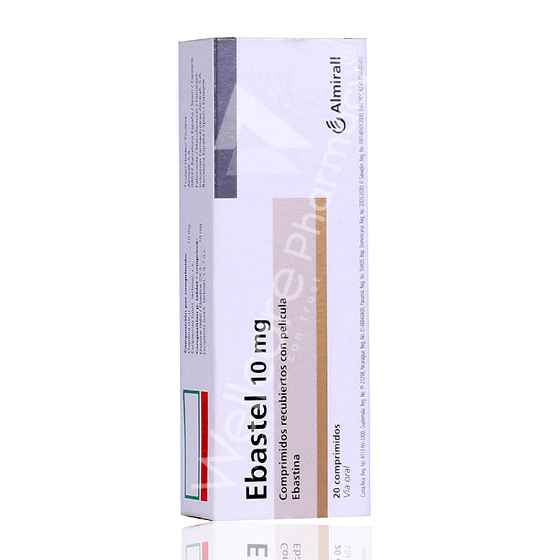 Ebastel 10Mg Tablets 20'S