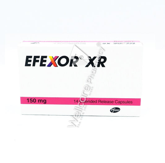 Efexor Xr 150Mg Capsules 14'S