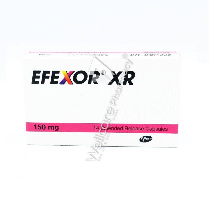 Efexor Xr 150Mg Capsules 14'S