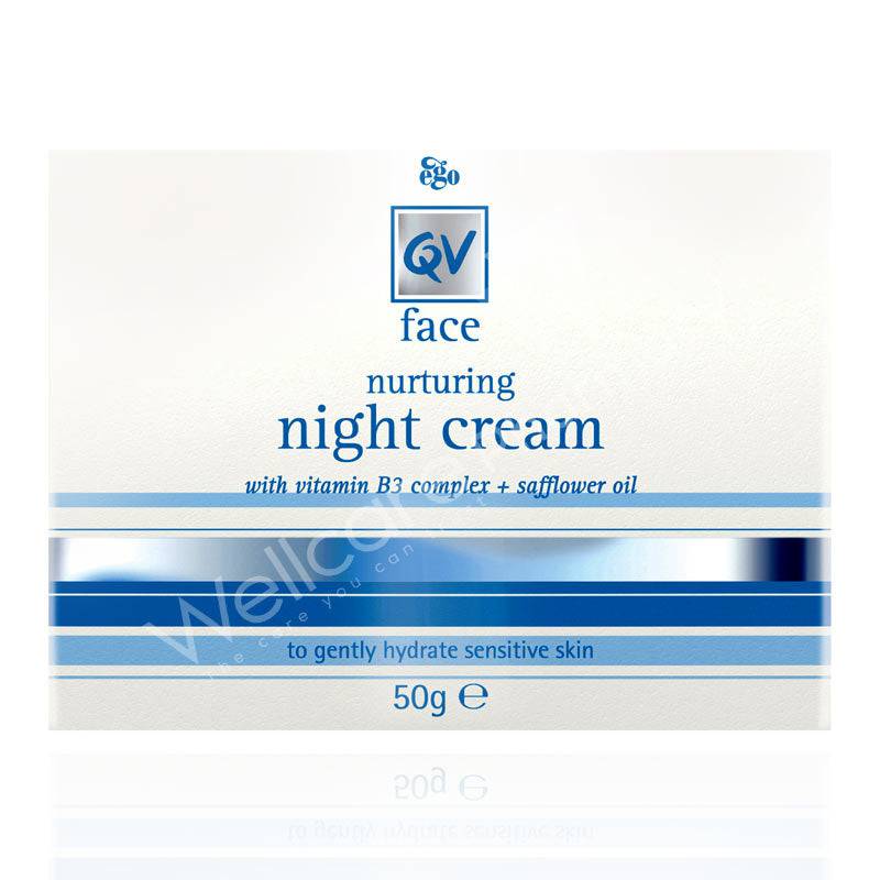 Ego Qv Face Nurturing Night Cream 50G - Wellcare Pharmacy