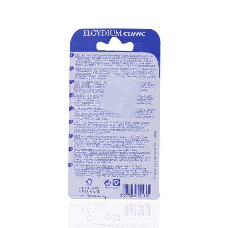 Elgydium Clinic Trio Compact Narrow - Wellcare Pharmacy