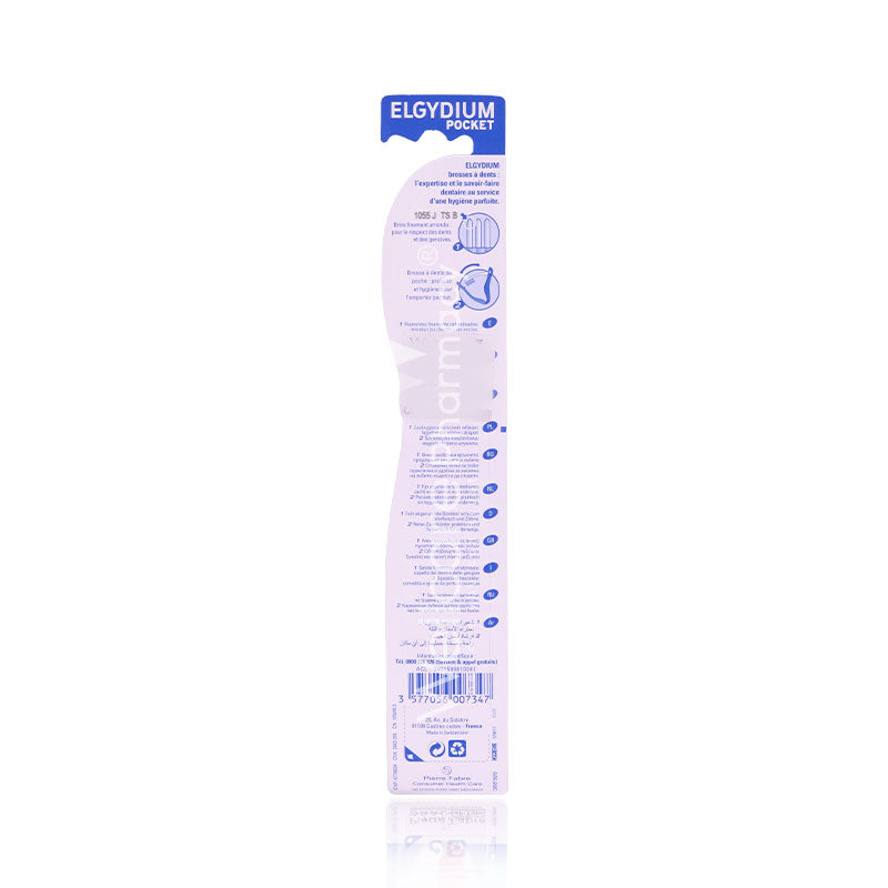 Elgydium Pocket Tooth Brush Medium