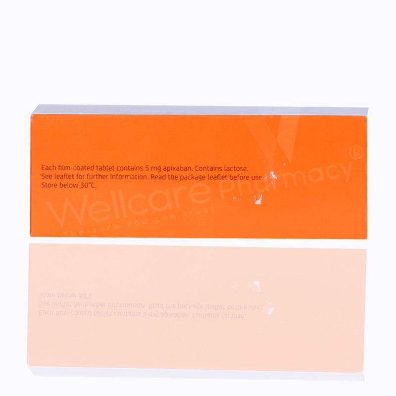 Eliquis 5Mg Tablets 60'S - Wellcare Pharmacy