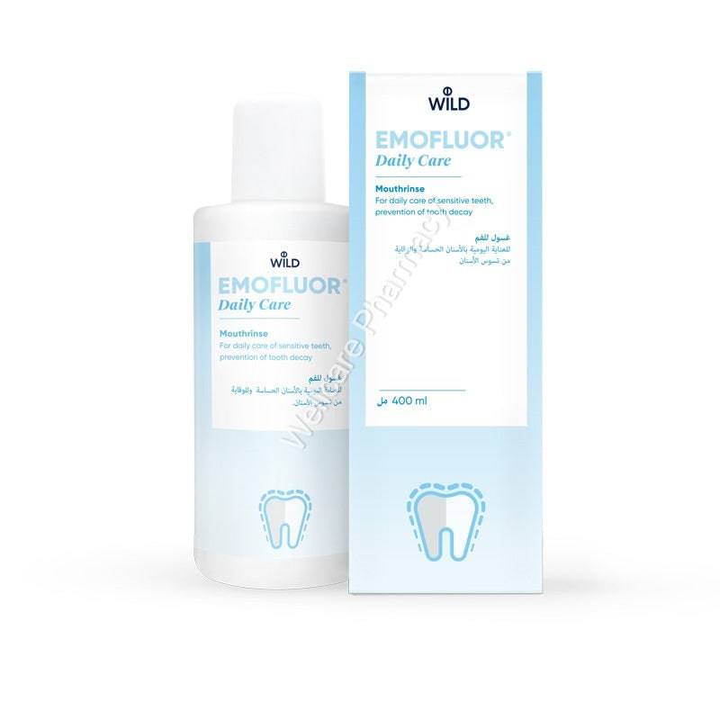 Emofluor Daily Care Mouthrinse 400Ml