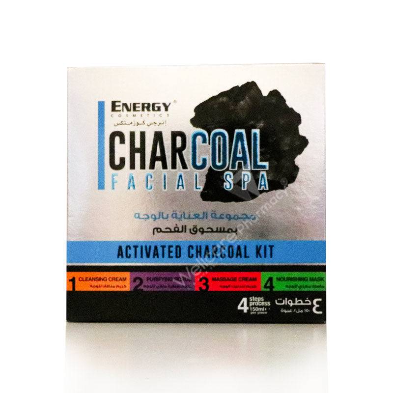 Energy Activated Charcoal Facial Spa Kit