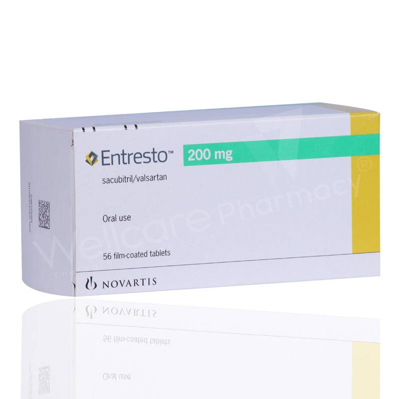 Entresto 200Mg Film Coated Tablets 56'S - Wellcare Pharmacy