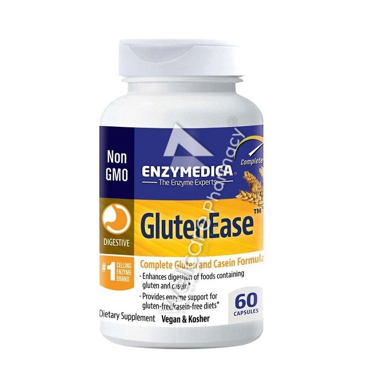 Enzymedica Glutenease Capsules 60'S