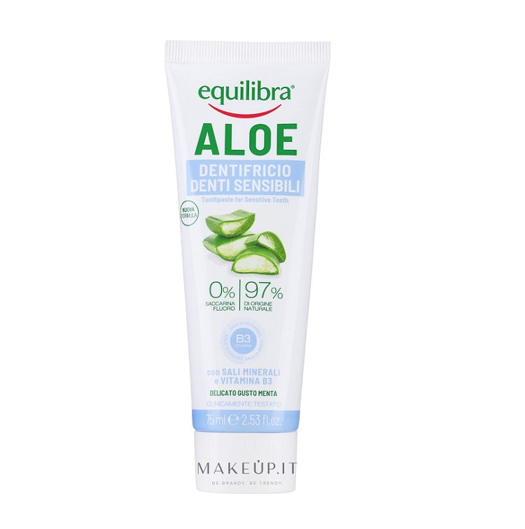 Equilibra Aloe Gel Sensitive Toothpaste 75ml