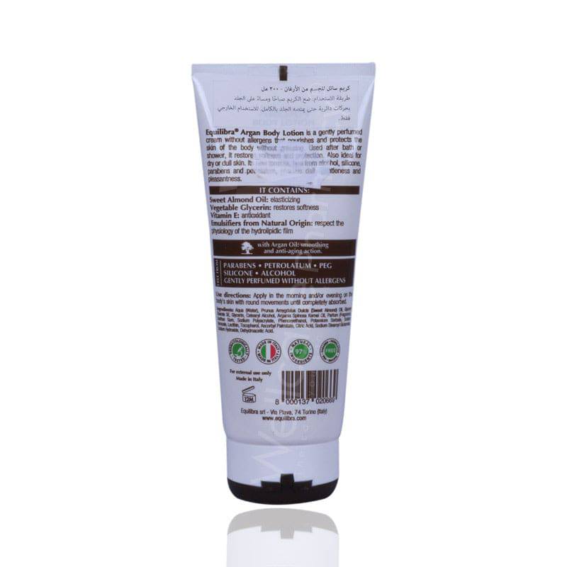 Equilibra Argan Body Lotion 200Ml