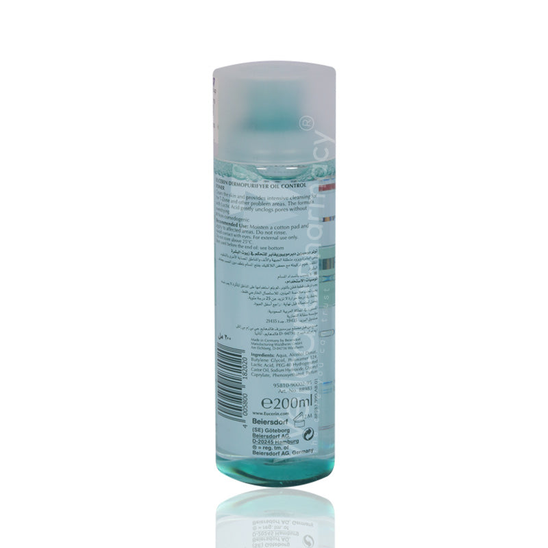Eucerin Dermo Oil Control Toner 200Ml
