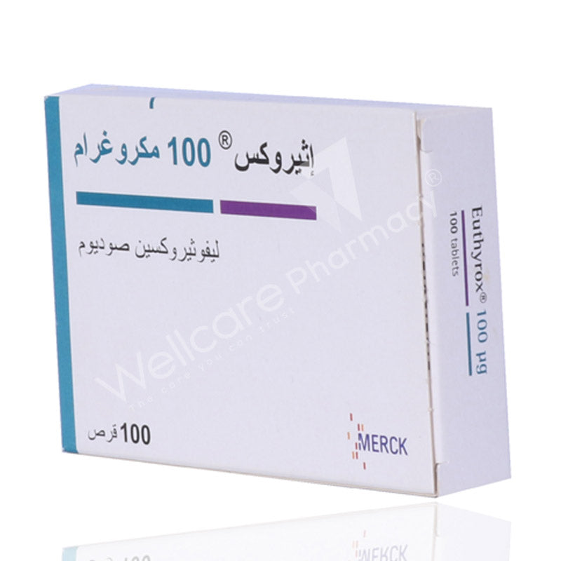 Euthyrox 100mcg Tablets 100'S